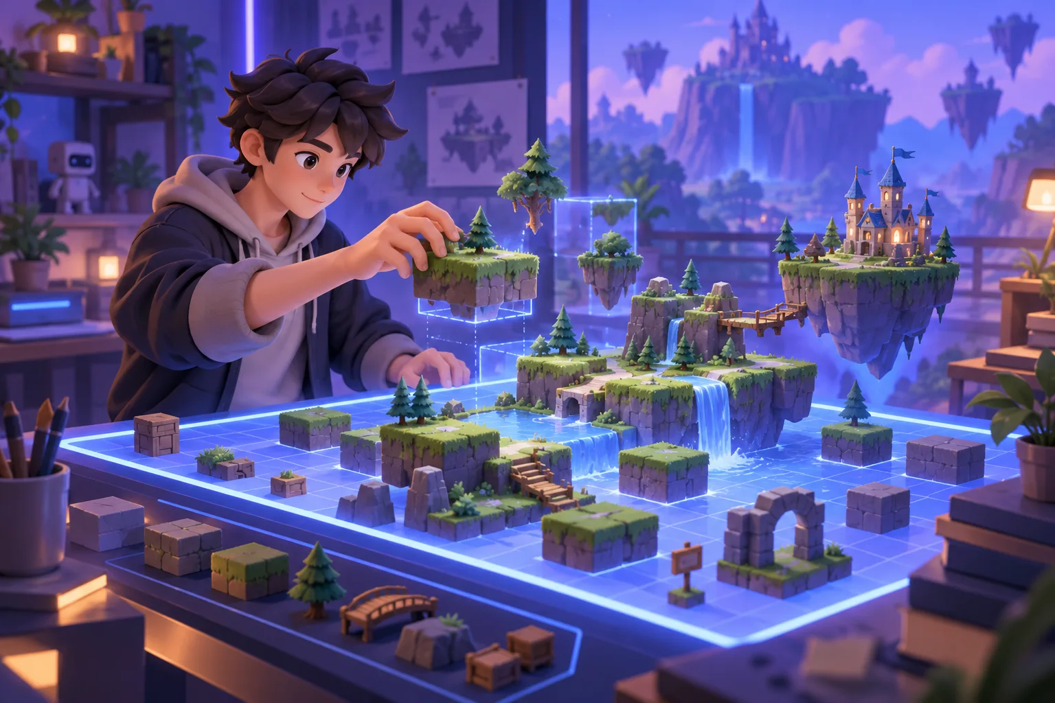 Planeje seu primeiro jogo Roblox com uma ficha de escopo